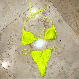 Sparkle neon bikini